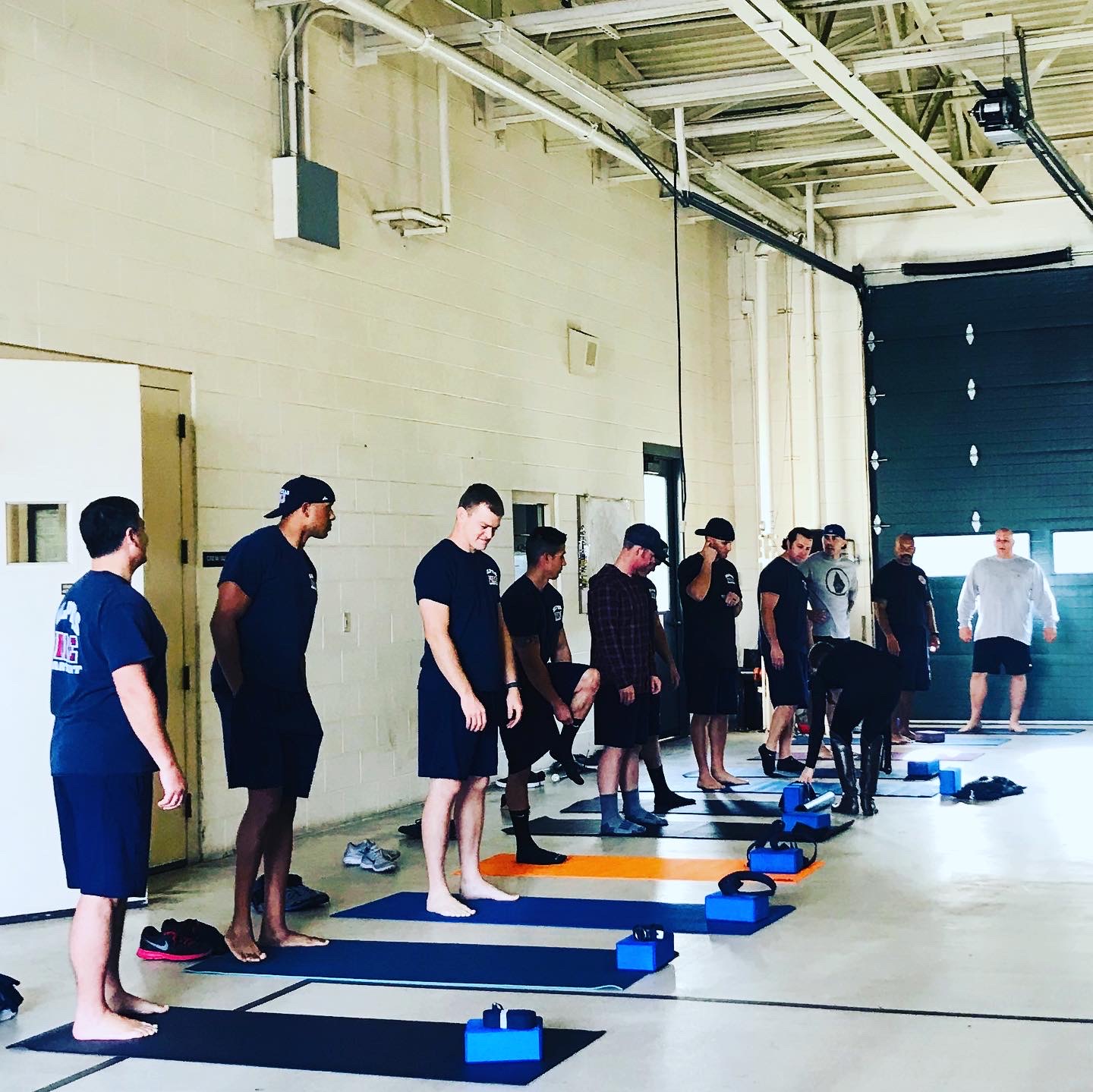 Firehouse yoga structure